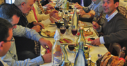 ACV prepara su tradicional almuerzo