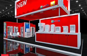 Maqueta del stand de Necta en FHA 2014_1