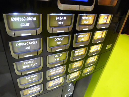 Maquina vending expuesta en Vending Paris 2014