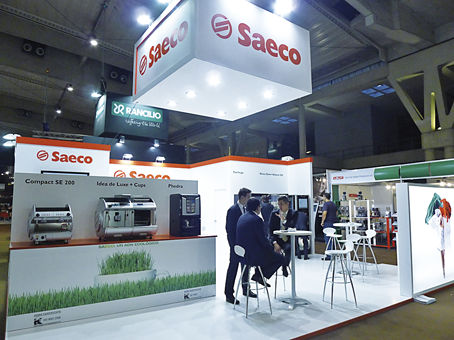 Stand de Saeco en Hostelco 2012