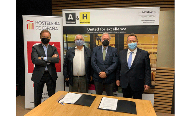 Alimentaria & Hostelco y Hostelería de España se alían para reactivar el sector