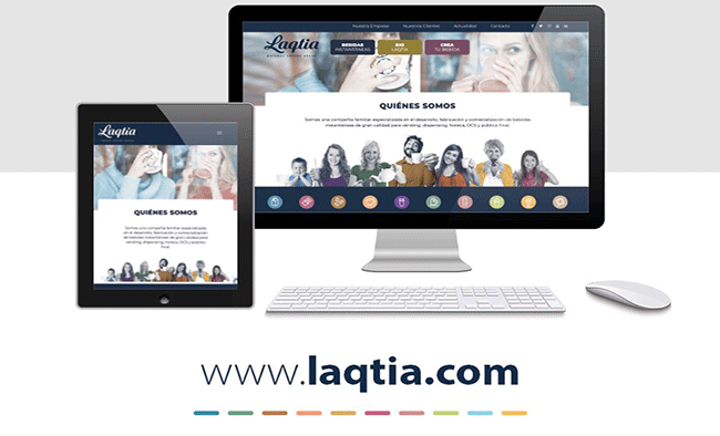 Laqtia estrena página web