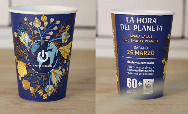 Alliance Vending participa en ‘La Hora del Planeta’ de WWF