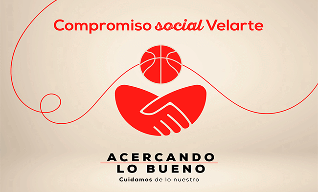 Velarte muestra su compromiso social a través del deporte y la solidaridad