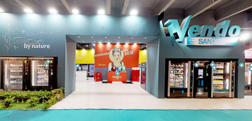 SandenVendo crea un tour virtual en 3D por su stand de Venditalia 2022